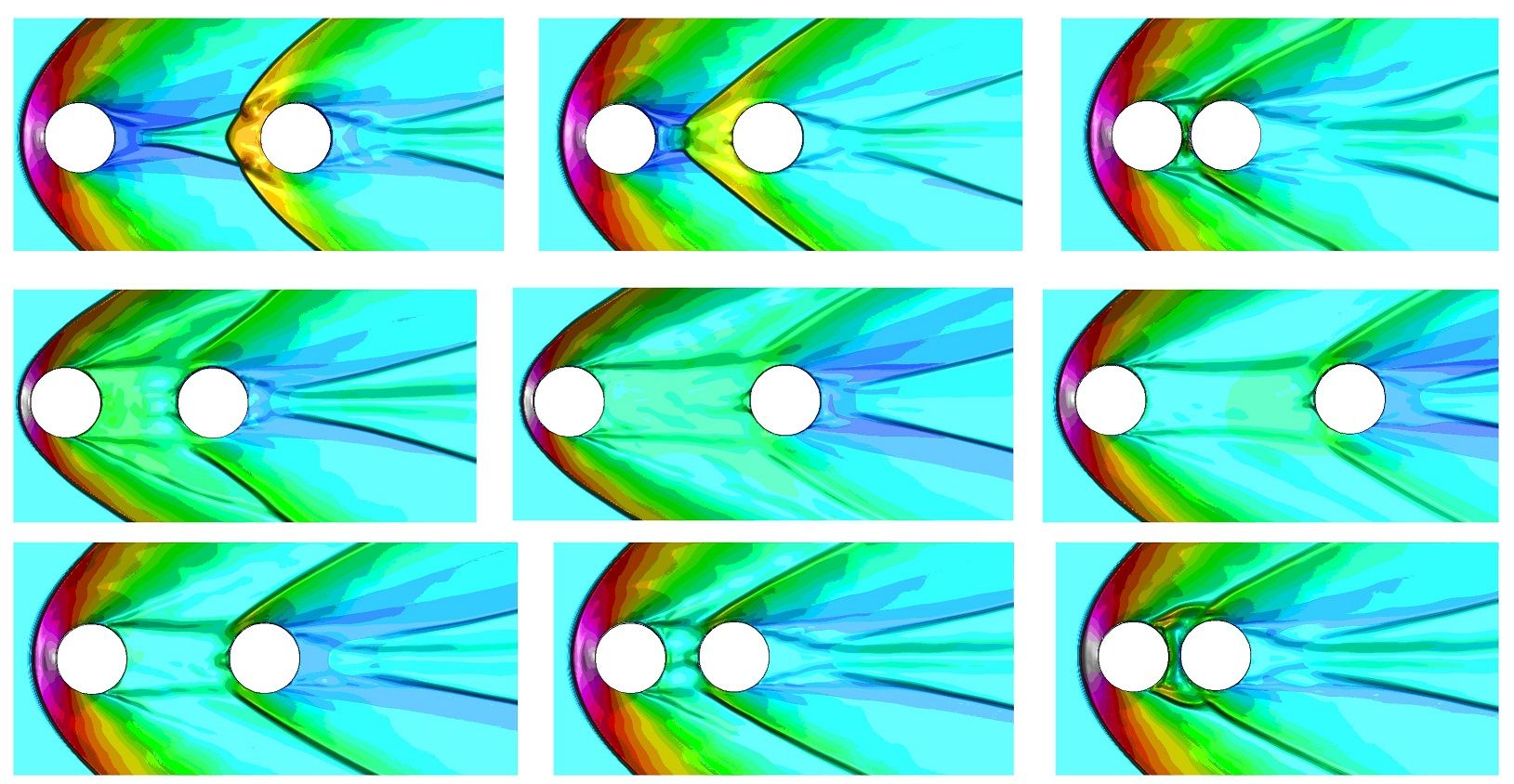 Математическая модель полета и соударений осколков метеорного тела
