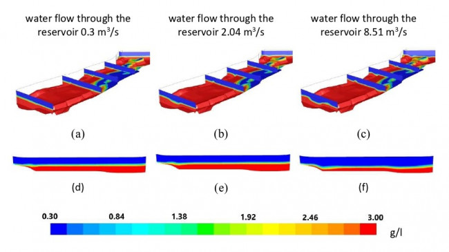 Исследование устойчивых вертикальных плотностных структур, формируемых в водных объектах в зонах активного техногенеза