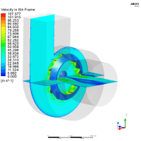 Разработка методики расчета газодинамики и оптимизации рабочего колеса радиального вентилятора